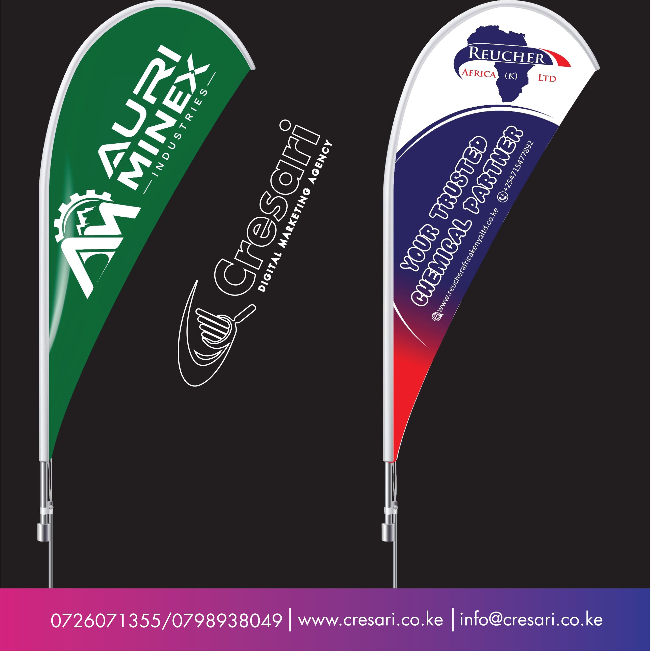 Teardrop Banners